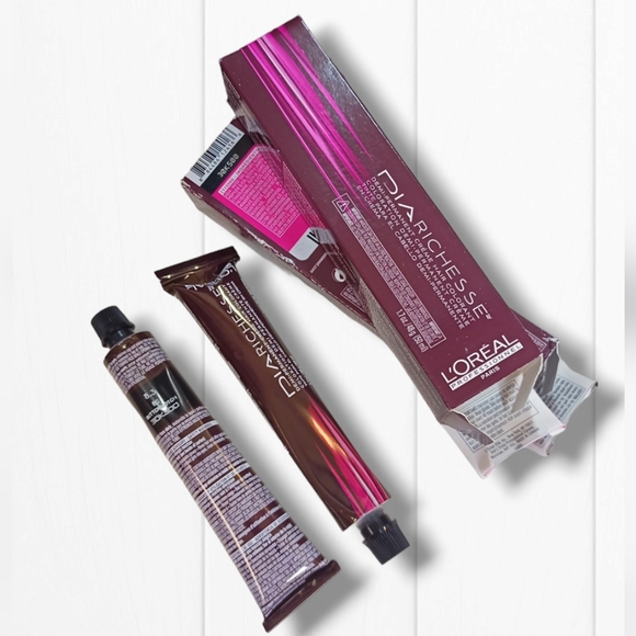 L'Oreal Professionnel DIARichesse 2 Tubes Ammonia-Free 8.3/8G Butterscotch - Picture 9 of 16